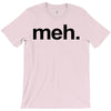 meh geek nerd t shirt funny humor retro T-Shirt