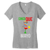 cinco que mayo Women's V-Neck T-Shirt