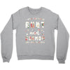 i have two titles aunt and dogmom and i rock them both with roses Crewneck Sweatshirt