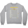 Sagittarius Facts Zodiac Crewneck Sweatshirt
