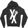 mgk t xx shirt flower black rose .. Zipper Hoodie