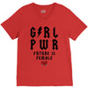 Girl Power Future Is Female V-Neck Tee