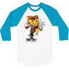 pizza smoking (2) 3/4 Sleeve Shirt