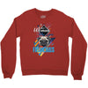 who loves frenchies Crewneck Sweatshirt