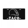 Taco License Plate
