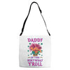 birthday troll daddy Adjustable Strap Totes