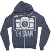 oh snap Zipper Hoodie