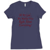my mother was right Ladies Fitted T-Shirt