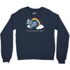 real unicorns have curves Crewneck Sweatshirt