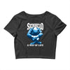 skinhead a way of life blue ideal birthday gift present. Crop Top