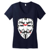 friday anonymous Women's V-Neck T-Shirt