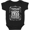 vintage made in 1955 perfectly aged a living legend Baby Bodysuit