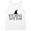 you shall not pass Tank Top
