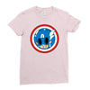 angry captain Ladies Fitted T-Shirt