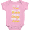 be golden Baby Bodysuit