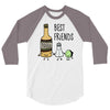 tequila   best friends 3/4 Sleeve Shirt