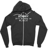 binary it's as easy as Zipper Hoodie