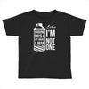 shaving says a lot about a man like Toddler T-shirt