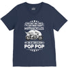Motorcycles Pop Pop V-Neck Tee
