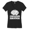 survivor Women's V-Neck T-Shirt