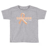 Survivor Of Uterine Cancer Toddler T-shirt