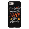 my favorite season is the fall of the patriarchy iPhone 8