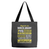 Legends Are Born In January Tote Bags