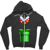 nintendo mario brothers piranha plant Zipper Hoodie