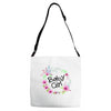 floral baby girl Adjustable Strap Totes