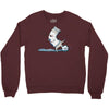 open wide Crewneck Sweatshirt