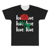 Love Rose All Over Men's T-shirt