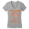 ginger ninja Women's V-Neck T-Shirt