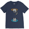 portal cat V-Neck Tee