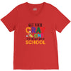 Get Your Cray On It's Last Day Of School V-Neck Tee