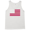 usa flag navy american Tank Top