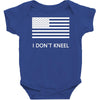 i don't kneel Baby Bodysuit