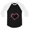 Custom baby girl name maternity design 3/4 Sleeve Shirt