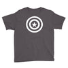 capitan america sticker vinyl decal Youth Tee