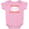 york fright review squad Baby Bodysuit