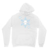 skull snowflakes alternative christmas jumper Unisex Hoodie