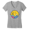 Sun Skate Women's V-Neck T-Shirt
