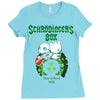 schrodinger's box Ladies Fitted T-Shirt