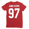 jung kook 97 Ladies Fitted T-Shirt