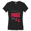 free through tk582 best trending Women's V-Neck T-Shirt
