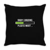 soon to be mom Throw Pillow