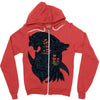 sea wolves Zipper Hoodie