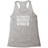don't make me use my dietitian voice Racerback Tank