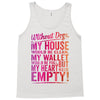 my heart is empty Tank Top