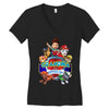 paw patrol birthday boy grandma Women's V-Neck T-Shirt