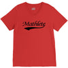 mathlete t shirt funny math humor geek nerd school athlete tee s m l x V-Neck Tee